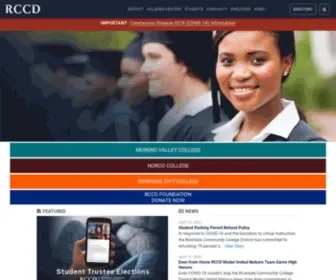 RCCD.edu(Riverside community college) Screenshot