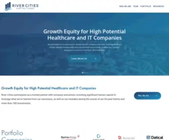 RCCF.com(River Cities Capital Funds) Screenshot