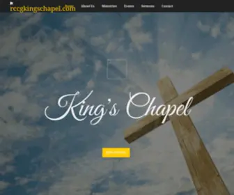 RCCgkingschapel.com(Love, Hope and Faith) Screenshot