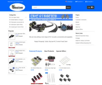 Rccontrolfreak.co.uk(Radio Controlled Model Parts UK) Screenshot