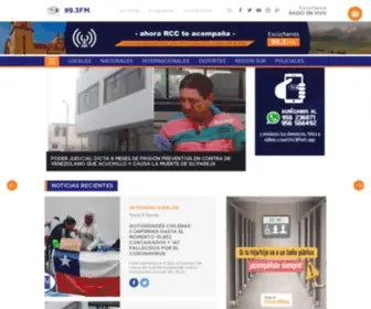 RCctacna.com(Radio Corporacion Calizaya ) Screenshot