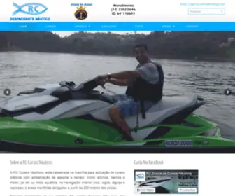 Rccursosnauticos.com.br(Cursos Nauticos) Screenshot