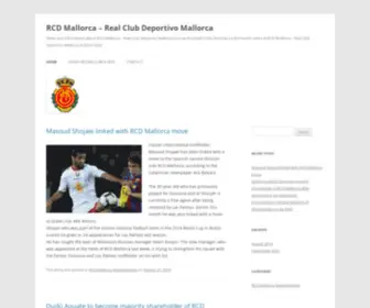 RCDmallorca.info(News and information about RCD Mallorca) Screenshot