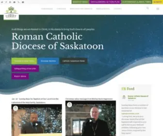 RCDos.ca(Diocese of Saskatoon) Screenshot