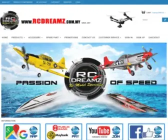 RCDreamz.com.my(Malaysia Best RC Hobby & Toys Online Shop) Screenshot