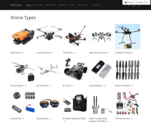 RCDrone.top(Best Camera Drone FPV Mini Drone Agriculture Drone For Sale) Screenshot