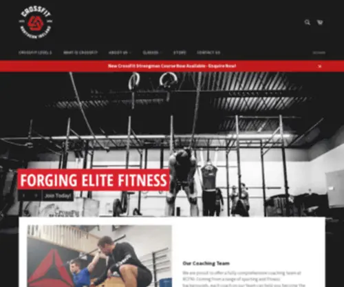 RCfni.com(Reebok CrossFit Northern Ireland) Screenshot