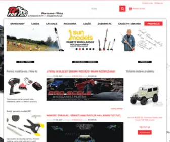 Rcforfun.pl(RCFORFUN Modele Zdalnie Sterowane) Screenshot
