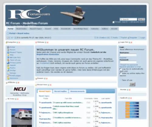 Rcforum.com(RC Forum) Screenshot