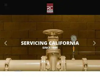 Rcfoster.com(Construction Services) Screenshot