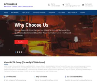 RCgbadvisor.com(Refractories, Ceramic, Glass, Industrial Manufacturing & Business Consultant) Screenshot