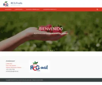 RCGfruits.mx(Del campo a la mesa) Screenshot