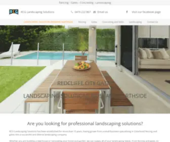 RCgsolutions.com.au(LANDSCAPING SOLUTIONS BRISBANE NORTHSIDE) Screenshot