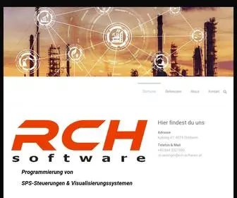 RCH-Software.at(Rch software for industrial automation) Screenshot