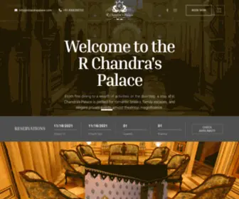 Rchandrapalace.com(R Chandra's Palace) Screenshot