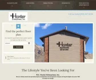 Rchenterprises.com(Hunter Enterprises) Screenshot
