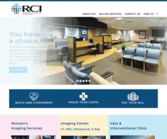 Rciowa.com(Radiology Consultants of IOWA) Screenshot