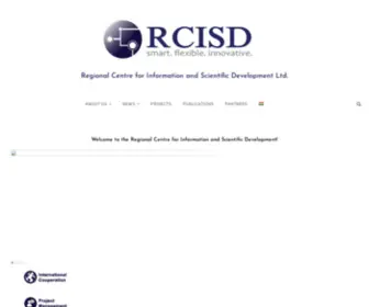 Rcisd.eu(Regional Centre for Information and Scientific Development Ltd) Screenshot