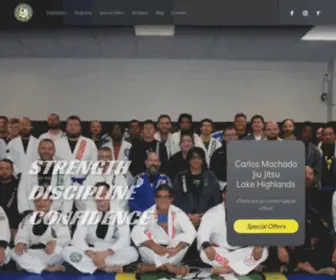 RCJMJjlakehighlands.com(Carlos Machado Jiu Jitsu Lake Highlands) Screenshot