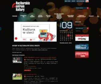 RCK.com.pl(Raciborskie Centrum Kultury) Screenshot
