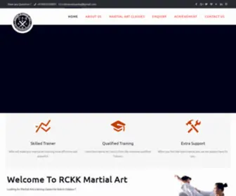 RCKkmartialartsudaipur.com(RCKK Martial Art Udaipur) Screenshot