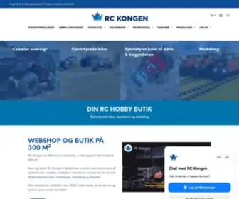 Rckongen.dk(Stor RC netbutik) Screenshot