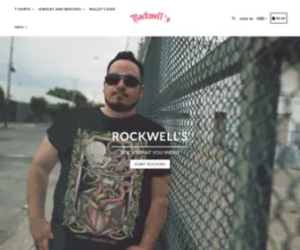 RCKWLLS.com(Rockwell's) Screenshot