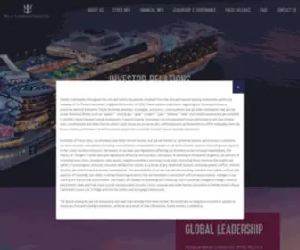 Rclinvestor.com(Royal Caribbean Cruises Ltd) Screenshot