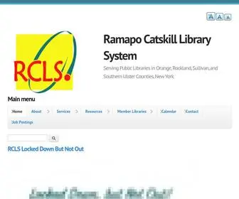 RCLS.org(Serving Public Libraries in Orange) Screenshot