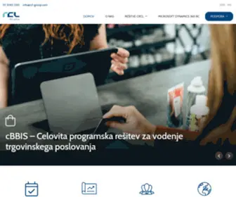 RCL.si(Poslovno informacijski sistemi za vse tipe poslovanja) Screenshot