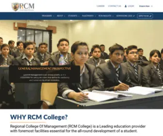 RCM.ac(Best Management College in Odisha) Screenshot