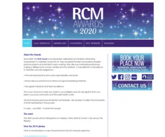 Rcmawards.com(RCM Awards 2021) Screenshot