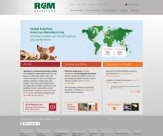 RCmdigesters.com(RCM Digesters) Screenshot