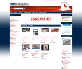RCmmarketing.co.uk(RCM Marketing) Screenshot