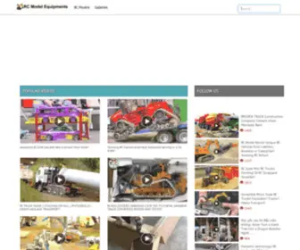 Rcmodelequipments.com(RC Model Equipments and Decoration Models) Screenshot