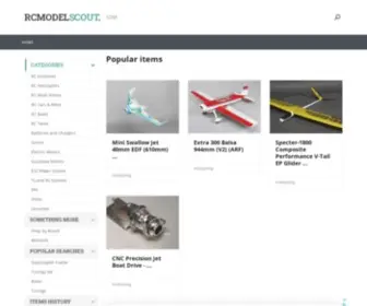 Rcmodelscout.com(RCModelScout Remote Control Cars) Screenshot