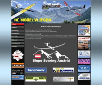 Rcmodelvliegen.nl(RC Modelvliegen) Screenshot