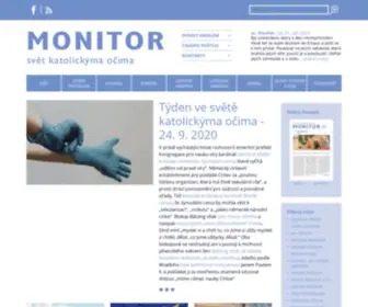 Rcmonitor.cz(Zpravodajský portál monitor) Screenshot