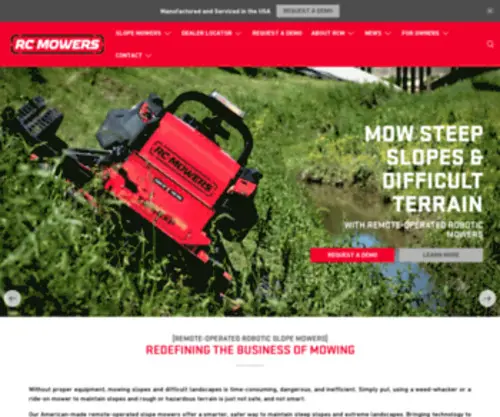 Rcmowersus.com(RC Mowers Remote) Screenshot