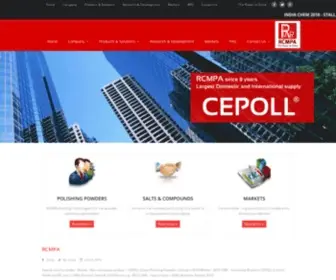 RCmpa.com(Glass Polishing Powder Manufacturers in India) Screenshot