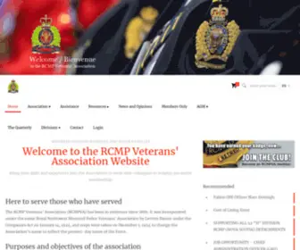 RCMpva.org(RCMP Veteran's Association / Association des Vétéran de la GRC) Screenshot