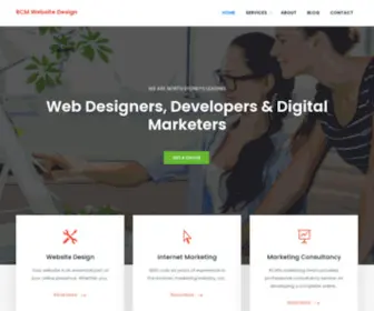 RCmwebsitedesign.com.au(RCM Website Design) Screenshot