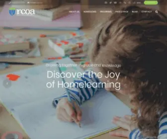 Rcoa.ca(Regent Christian Online Academy) Screenshot