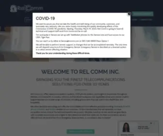 Rcomm.com(Rel Comm Inc) Screenshot