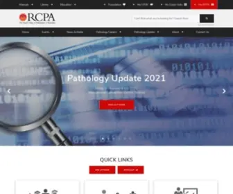 Rcpa.edu.au(Rcpa) Screenshot