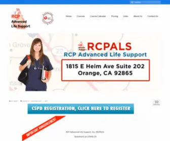 Rcpals.com(AHA ACLS) Screenshot