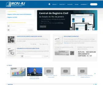 RCPJRJ.com.br(RCPJ-RJ) Screenshot