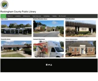 RCPL.org(Rockingham County Public Library) Screenshot