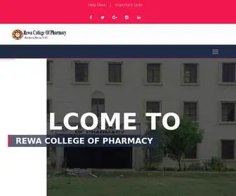 RCprewa.in(Rewa College of Pharmacy) Screenshot