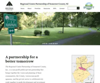 RCpsomersetnj.org(Regional Center Partnership of Somerset County) Screenshot